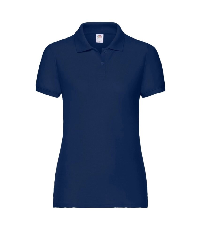 Жіноча футболка поло темно синя 212-32 від компанії Інтернет-магазин молодіжного одягу "Bagsmen" - фото 1