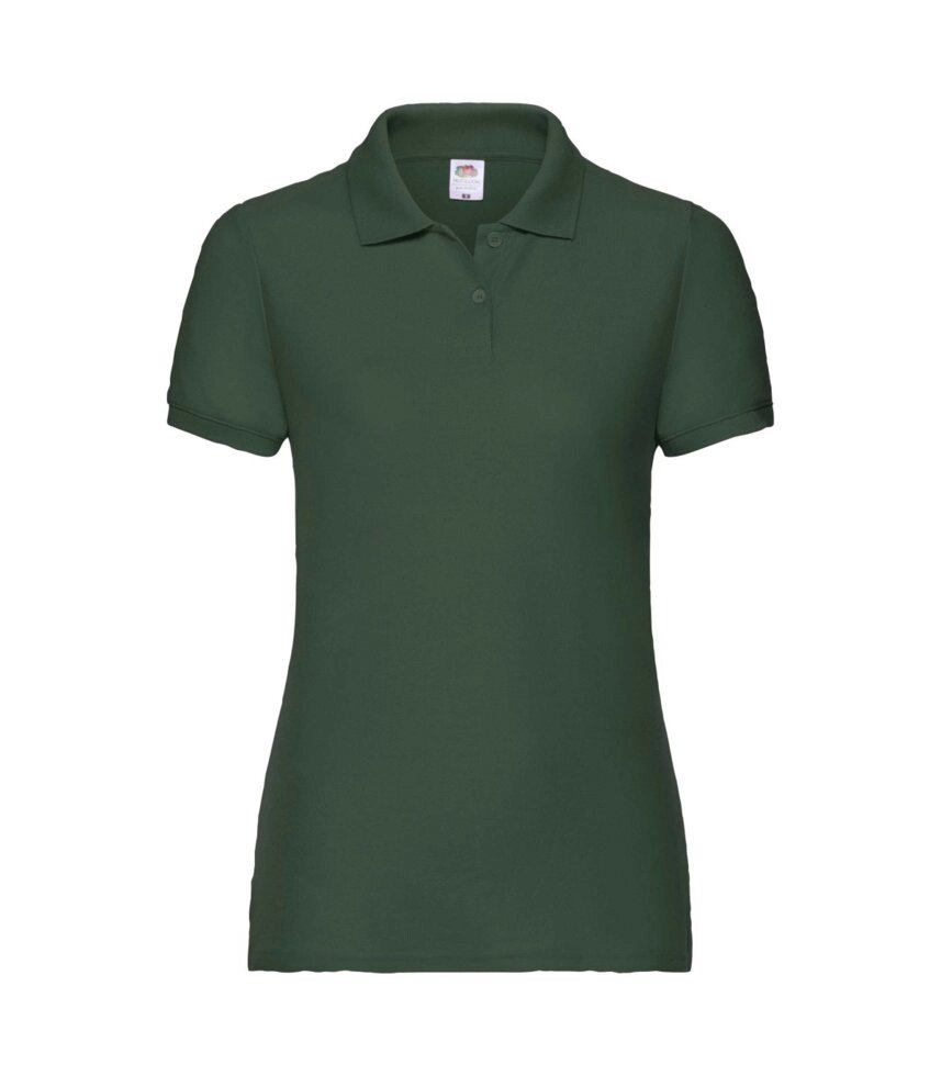 Жіноча футболка поло темно-зелена 212-38 від компанії Інтернет-магазин молодіжного одягу "Bagsmen" - фото 1