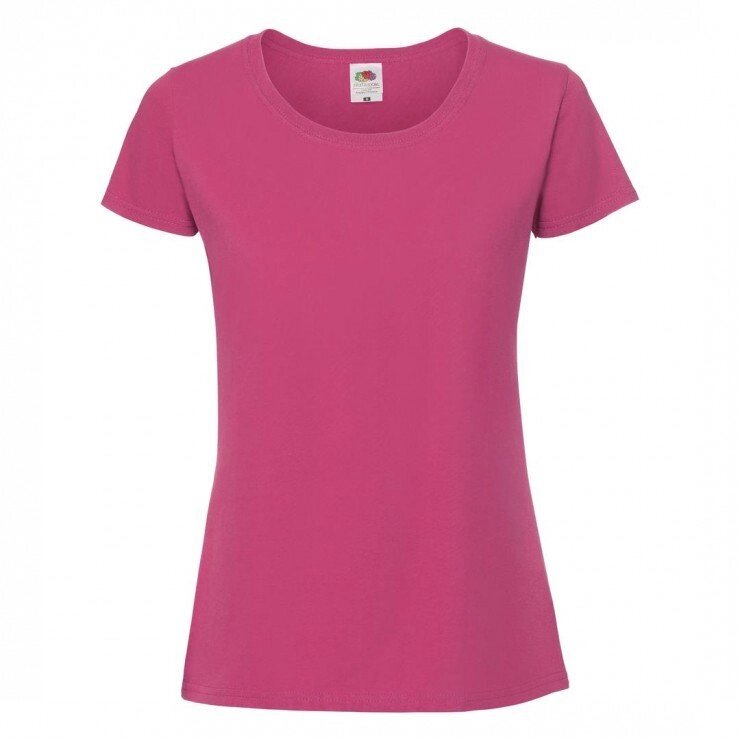 Жіноча футболка щільна малинова 424-57 від компанії Інтернет-магазин молодіжного одягу "Bagsmen" - фото 1