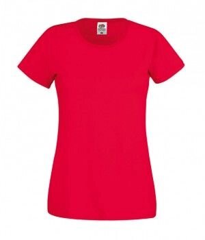 Жіноча легка футболка червона 420-40 від компанії Інтернет-магазин молодіжного одягу "Bagsmen" - фото 1