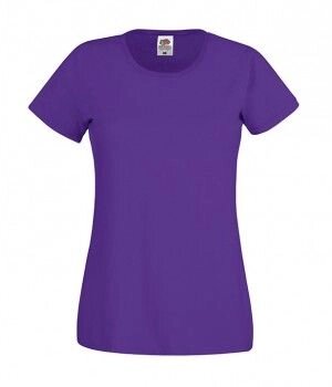 Жіноча легка футболка фіолетова 420-PE від компанії Інтернет-магазин молодіжного одягу "Bagsmen" - фото 1
