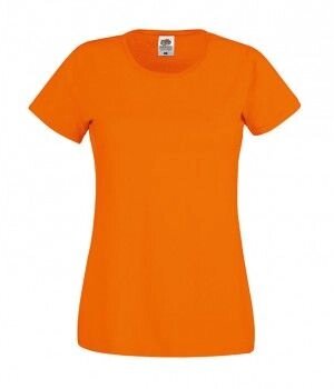 Жіноча легка футболка помаранчева 420-44 від компанії Інтернет-магазин молодіжного одягу "Bagsmen" - фото 1