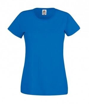 Жіноча легка футболка синя 420-51 від компанії Інтернет-магазин молодіжного одягу "Bagsmen" - фото 1