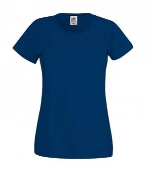 Жіноча легка футболка темно синя 420-32 від компанії Інтернет-магазин молодіжного одягу "Bagsmen" - фото 1