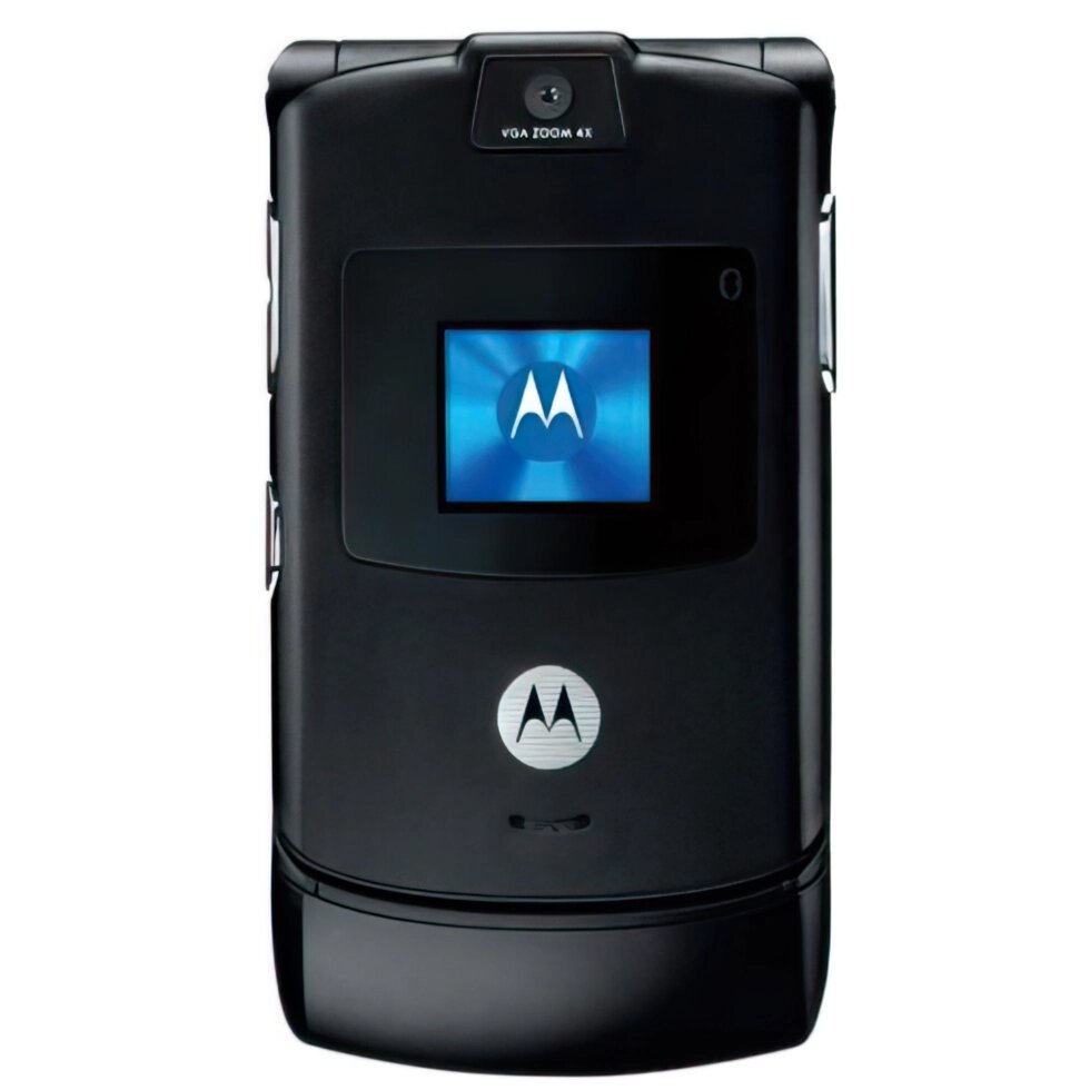 Кнопковий телефон розкладачка Motorola RAZR V3 (новий, оригінал) 2019 корпус з металу від компанії Інтернет-магазин "Vgrupe" - фото 1