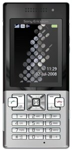 Мобільний телефон Sony Ericsson T700 для 1 SIM -картки, з камерою 3.2 MP, FM Radio