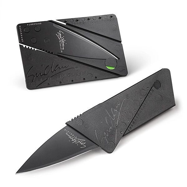 Ніж - кредитна картка CardSharp, оригінальний подарунок хлопцю, чоловікові від компанії Інтернет-магазин "Vgrupe" - фото 1