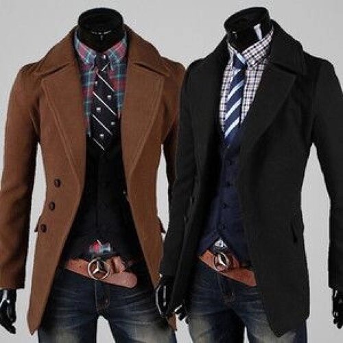 Стильний чоловічий пальто-піджак без підкладки M - XXL