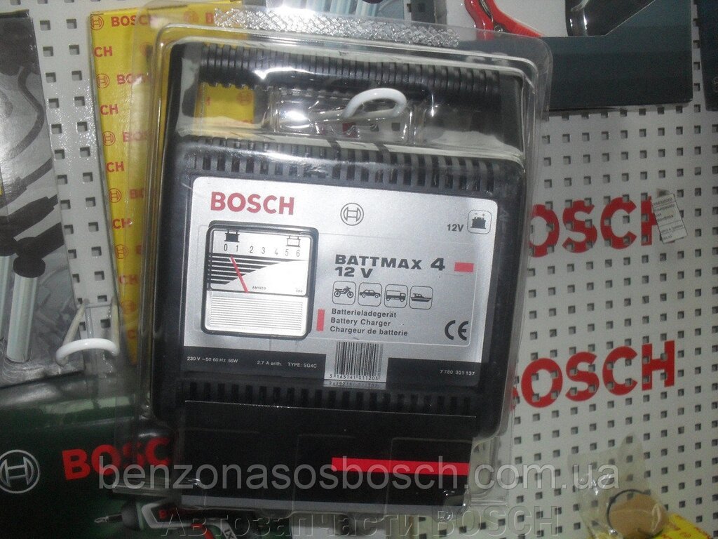 Автомобільний зарядний пристрій Bosch Battmax 4 7780301137, BAT, 7 780 301 137, bat4 - наявність