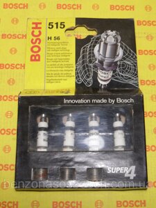 Свічка запалювання BOSCH H56. hvosting. ua SUPER-4 4шт 0241242802,0 241 242 802,