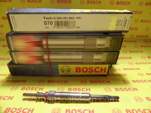 Свічки розжарювання Bosch, 0250402002, 0 250 402 002,