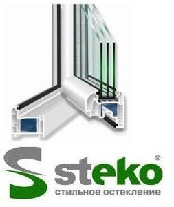 Пластикові вікна Steko, купити, замовити.