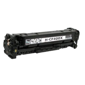 Картридж оригінальний HP 201X BLACK (CF400X) BLACK аналог (CANON 045H) з заправкою