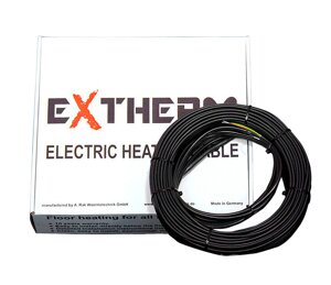 Нагрівальний кабель двожильний Extherm ETT ECO 30-360
