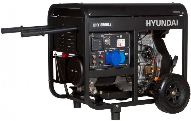 Дизельний генератор dhy 8000Le від компанії Інтернет - магазин мотоблоків, «Мотоднепр» - фото 1