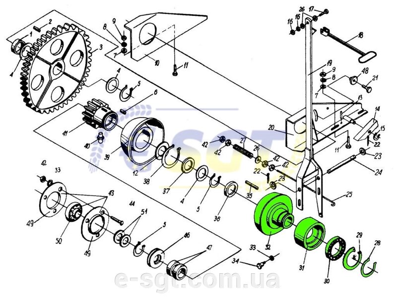 クロネコ Куртка демисезонная с капюшоном мужская Caterpillar (CAT