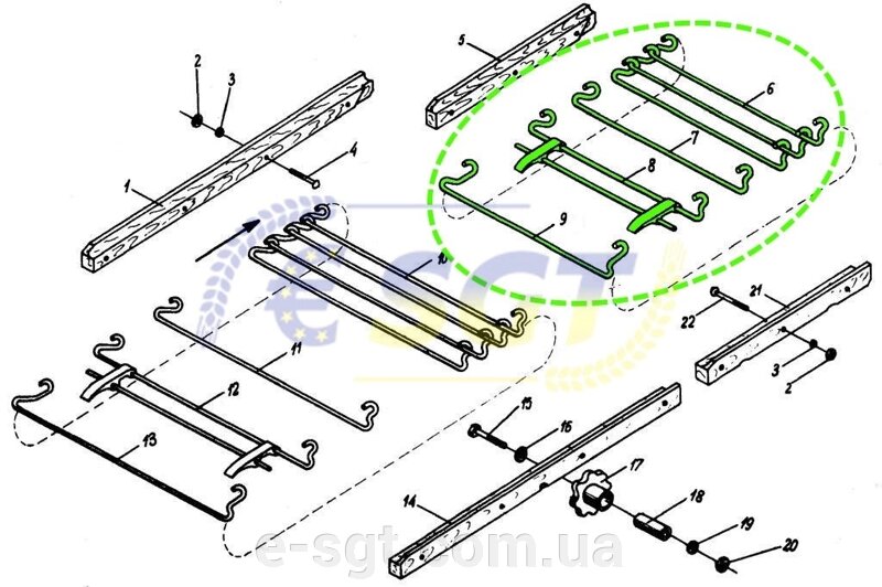 ひな Муфта предохранительная на комбайн Анна Z644 | 5644300250