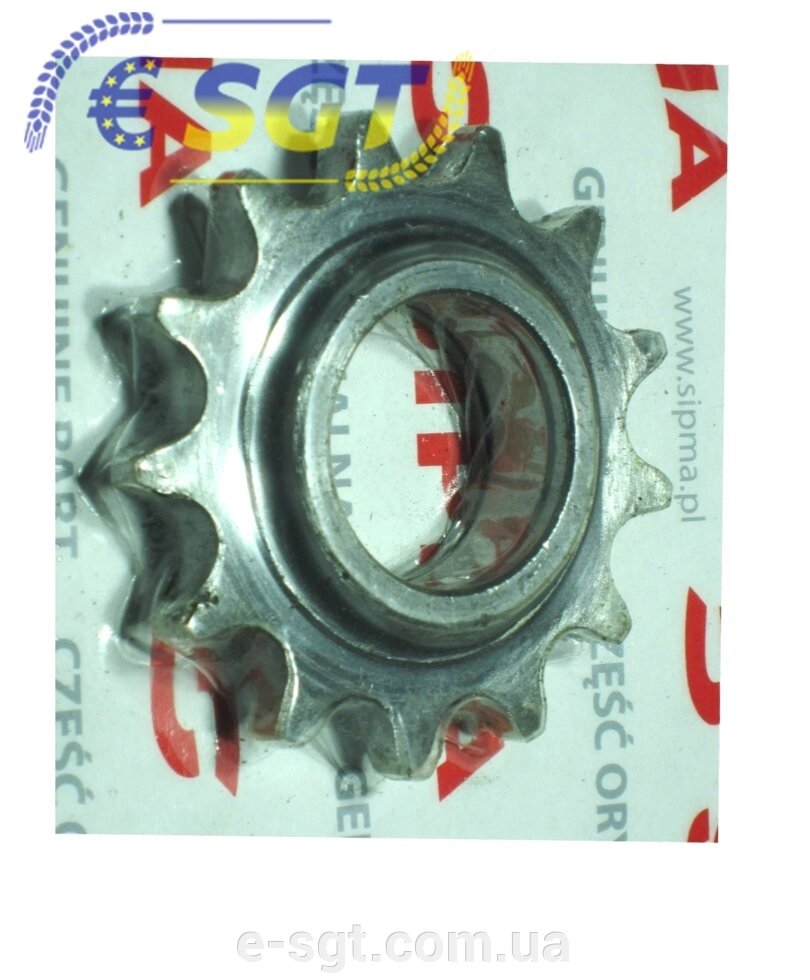 Зірочка z=13 натяжника ланцюга тюкопреса Sipma (оригинал) | 2010-130-012.01 від компанії "Євро-СГТ" - фото 1