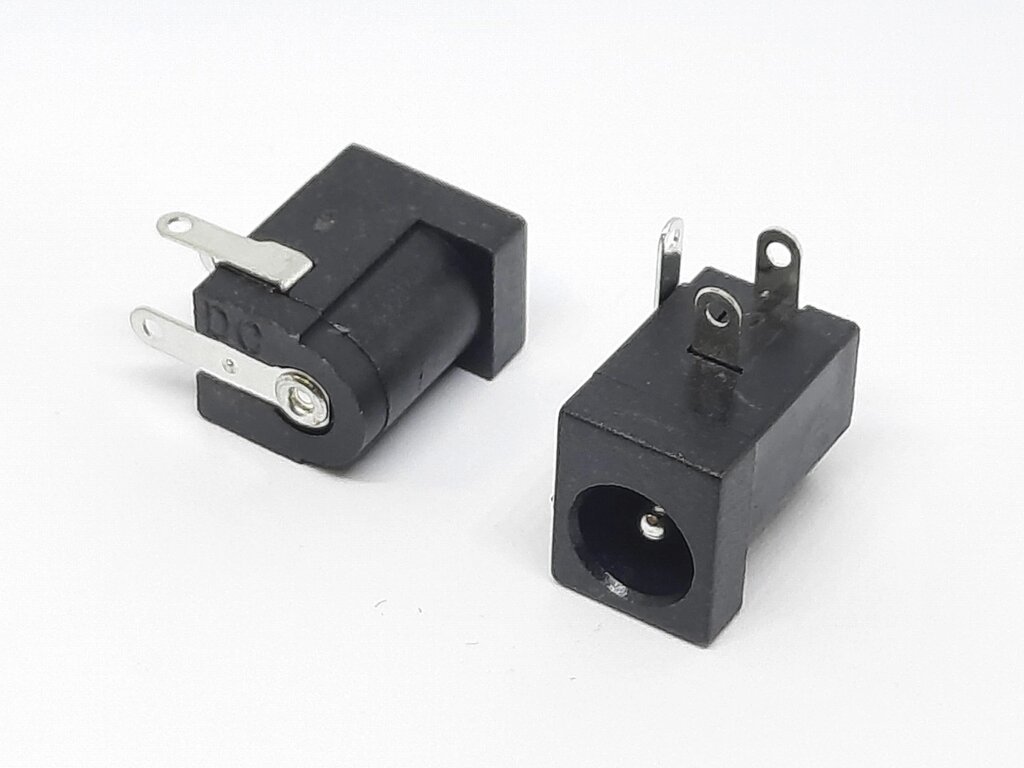 Гніздо живлення латунь нікельована 5,5/2,1 мм DC005 від компанії Кладова Майстра на Закупка - фото 1