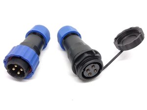 Герметичний роз'єм із захистом IP68 серії SD20 4Pin 4 контакту в Одеській області від компанії Кладовая мастера на Закупка