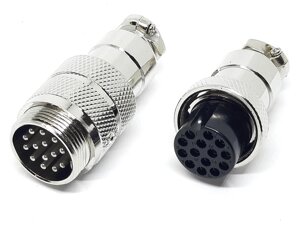 Роз'єм GX20-14pin з'єднувальний (Гніздо + штекер) в Одеській області від компанії Кладовая мастера на Закупка