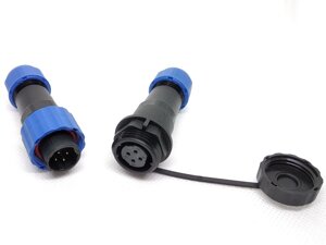 Герметичний роз'єм SD16, 4 PIN, IP68 стикувальний в Одеській області от компании Кладовая мастера на Закупка