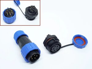 Герметичний роз'єм LD20-5pin IP-68 під викрутку в Одеській області от компании Кладовая мастера на Закупка