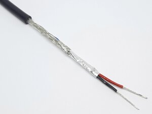 Провід екранований мідний RVSP вита пара 2-жильний 0.2мм2/24AWG
