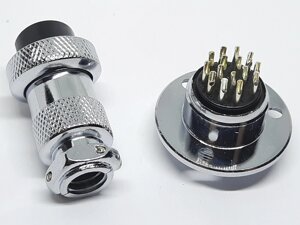 Роз'єм GX20-15pin комплект (Гніздо з фланцем + штекер) в Одеській області от компании Кладовая мастера на Закупка