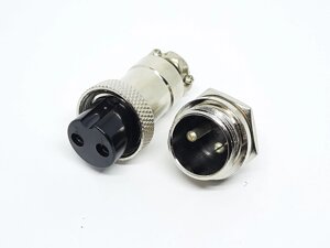 Роз'єм GX20-2pin комплект (Гніздо + штекер) в Одеській області от компании Кладовая мастера на Закупка