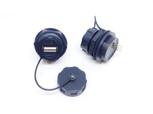 Гніздо USB 2.0 герметичне під пайку в Одеській області от компании Кладовая мастера на Закупка