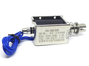 Електромагнітний соленоїд KK-1040B 5V засувка замок
