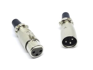 Роз'єм Canon XLR-3 контакти з'єднувальний (3pin) пара в Одеській області от компании Кладовая мастера на Закупка