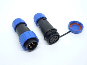 Герметичний роз'єм S-LD20-4pin IP-68 під викрутку в Одеській області от компании Кладовая мастера на Закупка