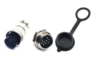 Роз'єм GX20-9pin комплект (Гніздо з вологозахисною заглушкою + штекер) в Одеській області від компанії Кладовая мастера на Закупка