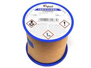 Припій Cynel Sn60Pb40 діаметром 1 мм з флюсом вага 500гр в Одеській області від компанії Кладовая мастера на Закупка