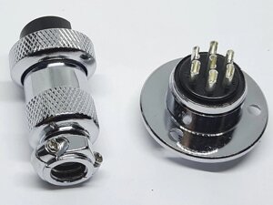 Роз'єм GX20-7pin комплект (Гніздо з фланцем + штекер) в Одеській області от компании Кладовая мастера на Закупка