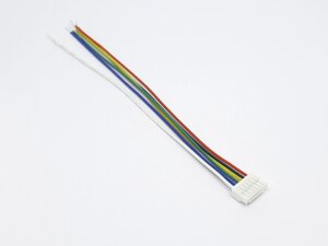 Роз'єм GH1.25 одинарний 6 pin з проводами 10 см