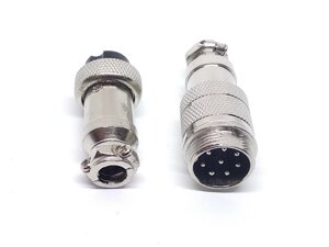 Роз'єм GX16-8 контактів з'єднувальний (8pin) пара в Одеській області от компании Кладовая мастера на Закупка