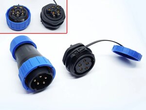 Герметичний роз'єм LD28-5pin IP-68 під викрутку в Одеській області от компании Кладовая мастера на Закупка