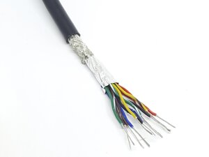 Провід екранований мідний RVSP вита пара 12-жильний 0.2мм2/24AWG