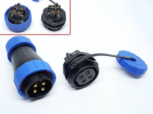 Герметичний роз'єм LD28-4pin IP-68 під викрутку в Одеській області от компании Кладовая мастера на Закупка