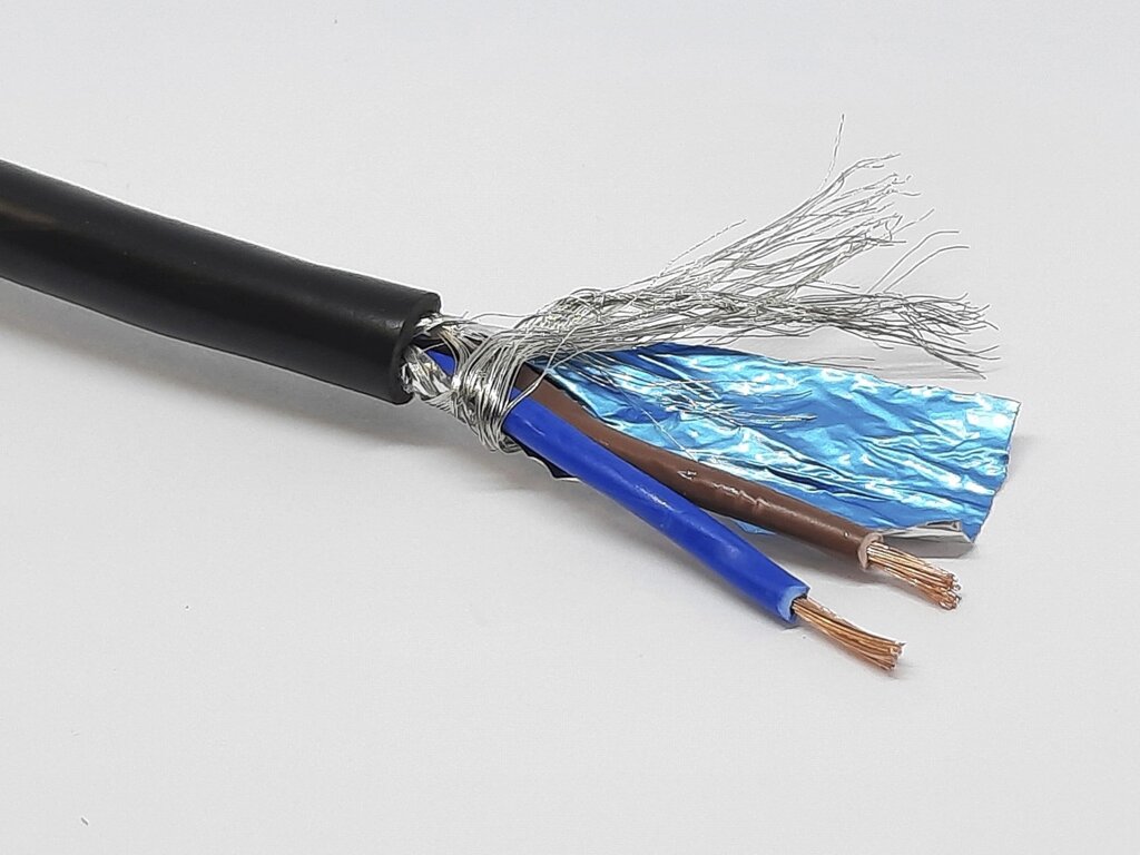 Провід екранований мідний RVSP вита пара 2-жильний 1мм2/17AWG від компанії Кладова Майстра на Закупка - фото 1