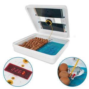 Автоматичний інкубатор «Рябушка Smart TURBO» на 130 яєць з інфрачервоним нагрівачем (цифр. термор, вентил.)
