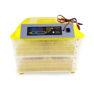 Інкубатор автоматичний HHD YS-112 на 112 яєць 220/12 В з регулятором вологості (в пластиковому корпусі)