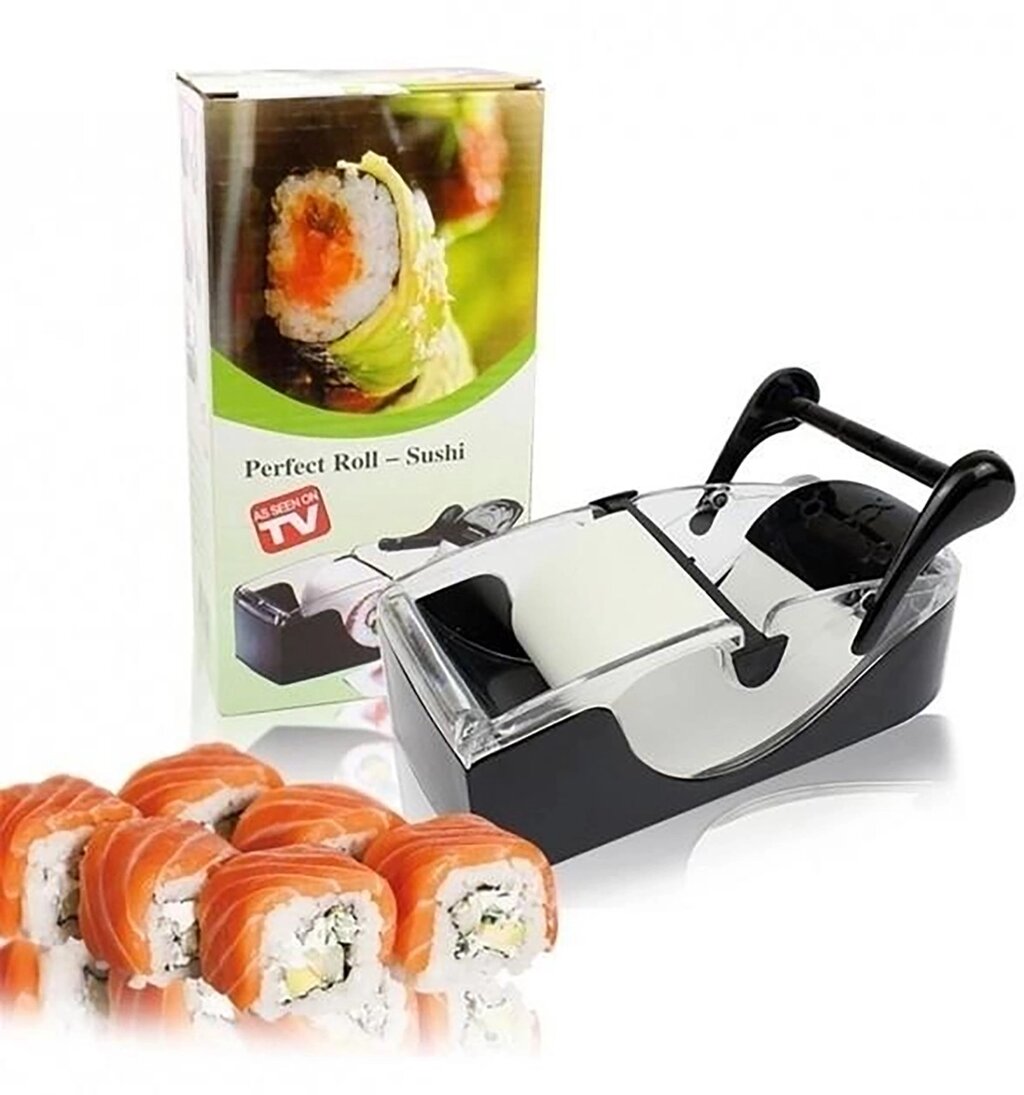 Машинка для приготування суші та ролів Perfect Roll-Sushi від компанії ВсеСам - все для дому та саду - фото 1