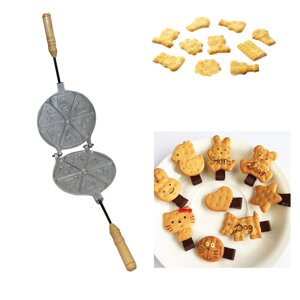 Форма для випічки крекерів і дитячого печива - 12 крекерів