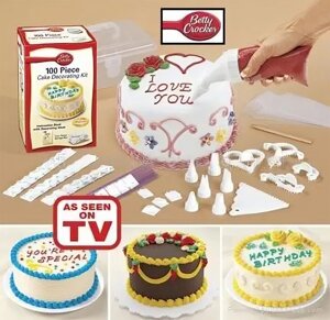 Набір для прикрашання та декорування тортів Cake Decorator 100 предметів