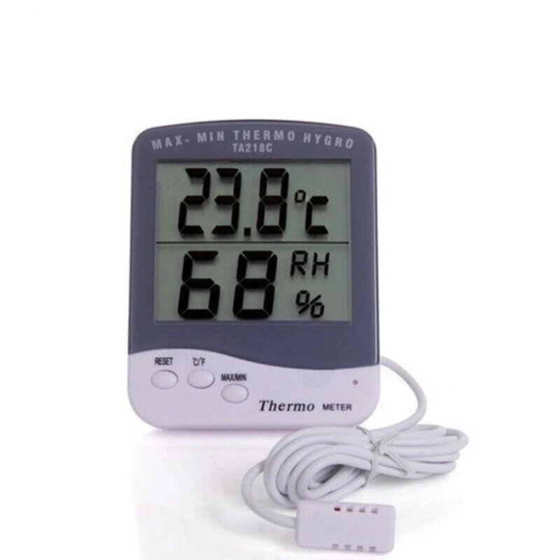 Цифровий термометр вологомір (гігрометр) для інкубатора з виносним датчиком 1.5 м і підставкою - переваги