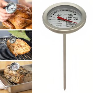 Харчовий термометр градусник для м'яса зі щупом + 63 + 88 ºC